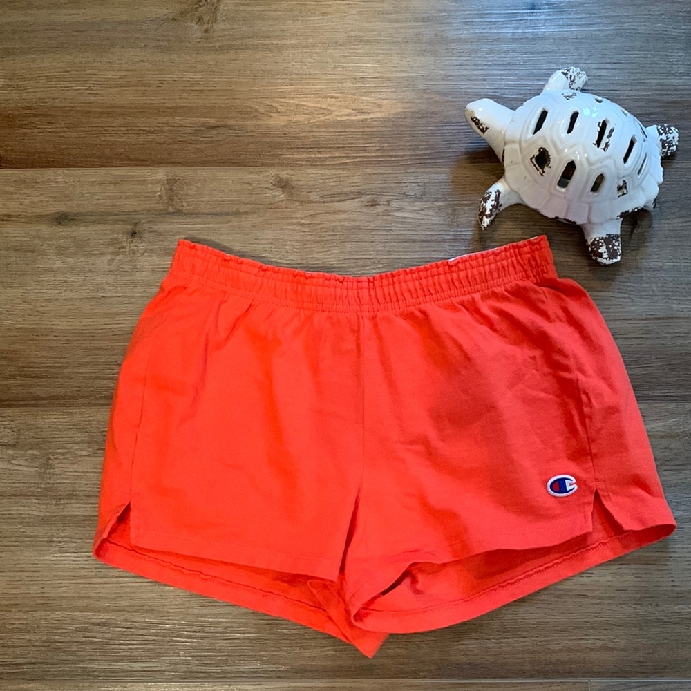 Champion Authentic Athletic-wear Orange shorts Size Medium